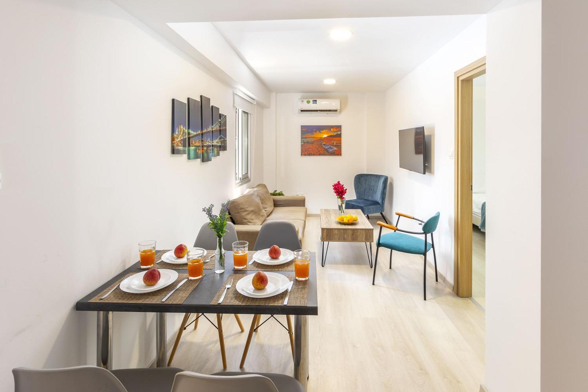 C-Premium Apts 100M From Beach And City Centre Larnaca Exterior photo
